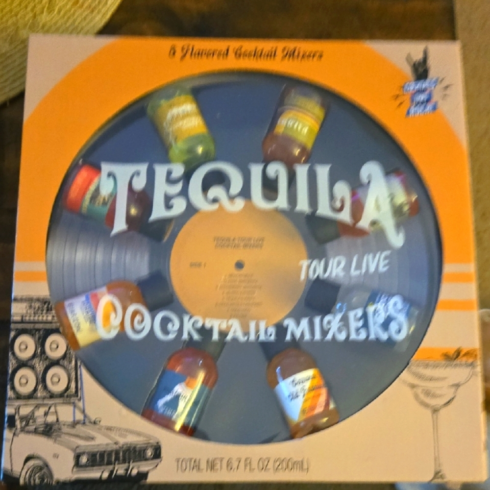 Tequila Tour Live Cocktail Mixers Set